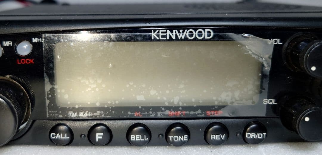 新古品 未使用 KENWOOD TM-441 モービル無線機 ケンウッド製 TM-441