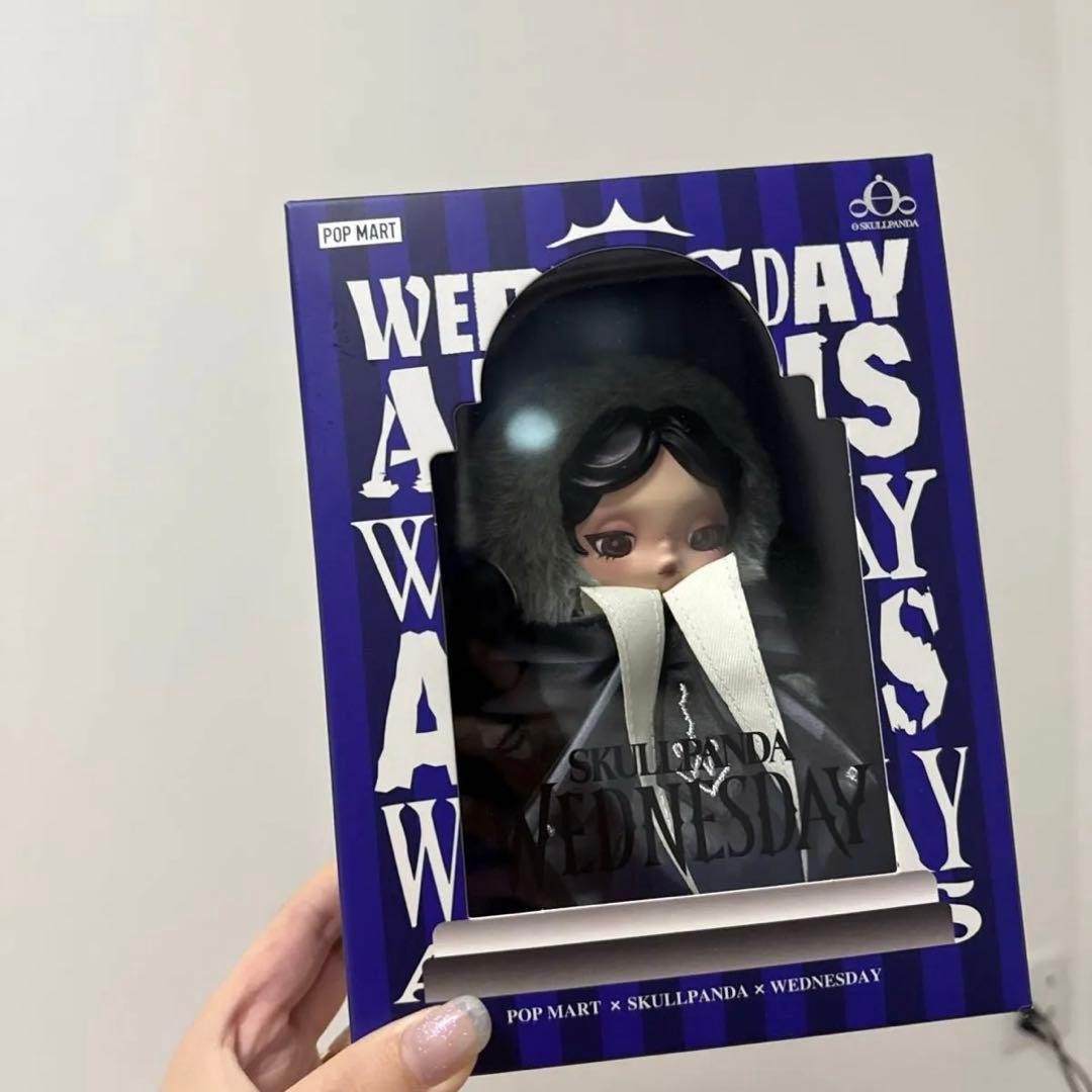 SKULLPANDA ウェンズデー スカルパンダ POPMARTポップマート1点 - メルカリ