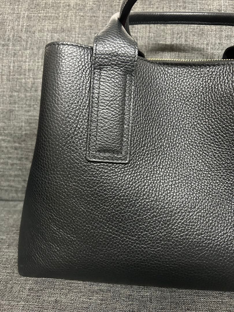 【美品】Miros 2way レザーハンドバッグ