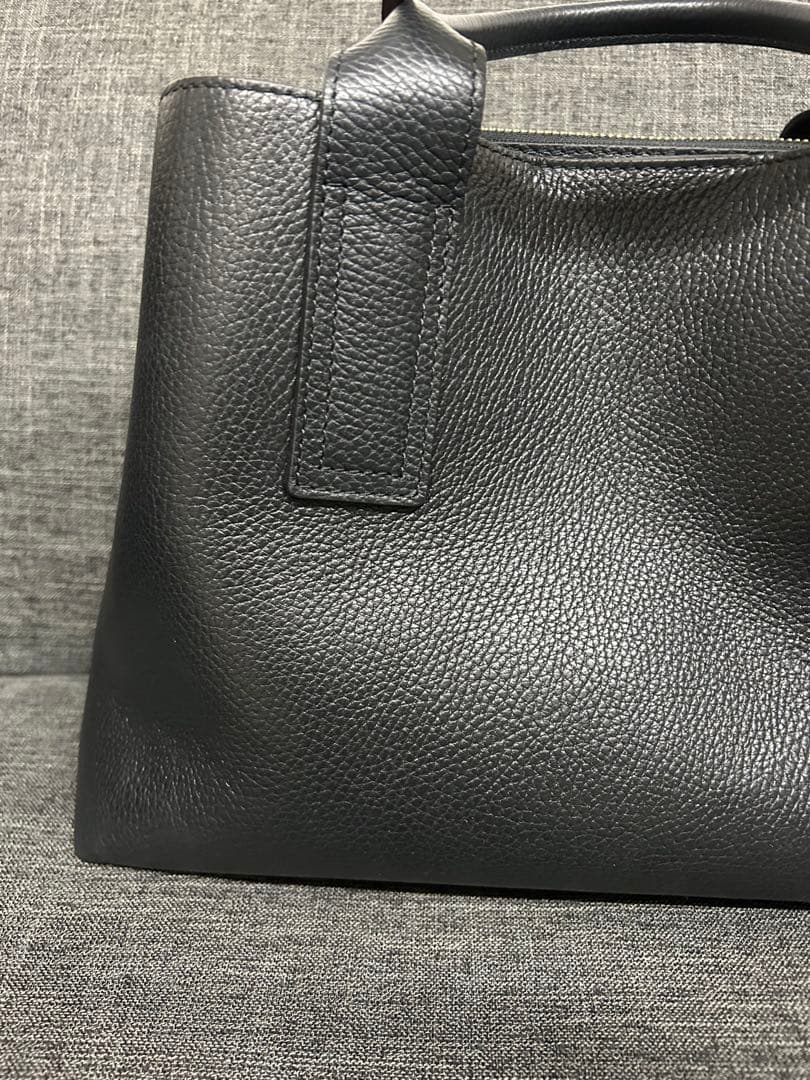 【美品】Miros 2way レザーハンドバッグ