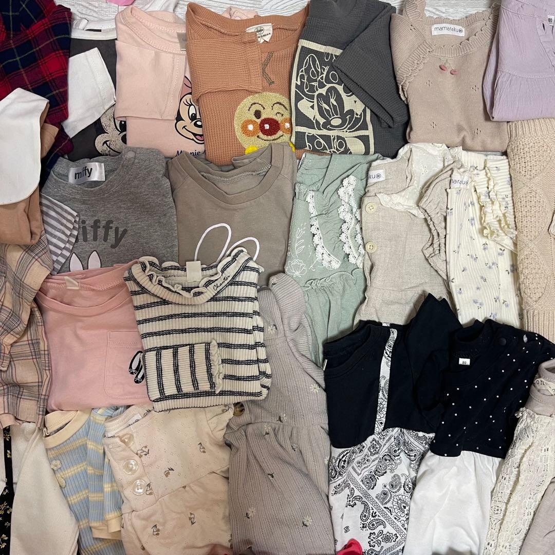【大量】子供服 女の子 ベビー キッズ まとめ売り 123点