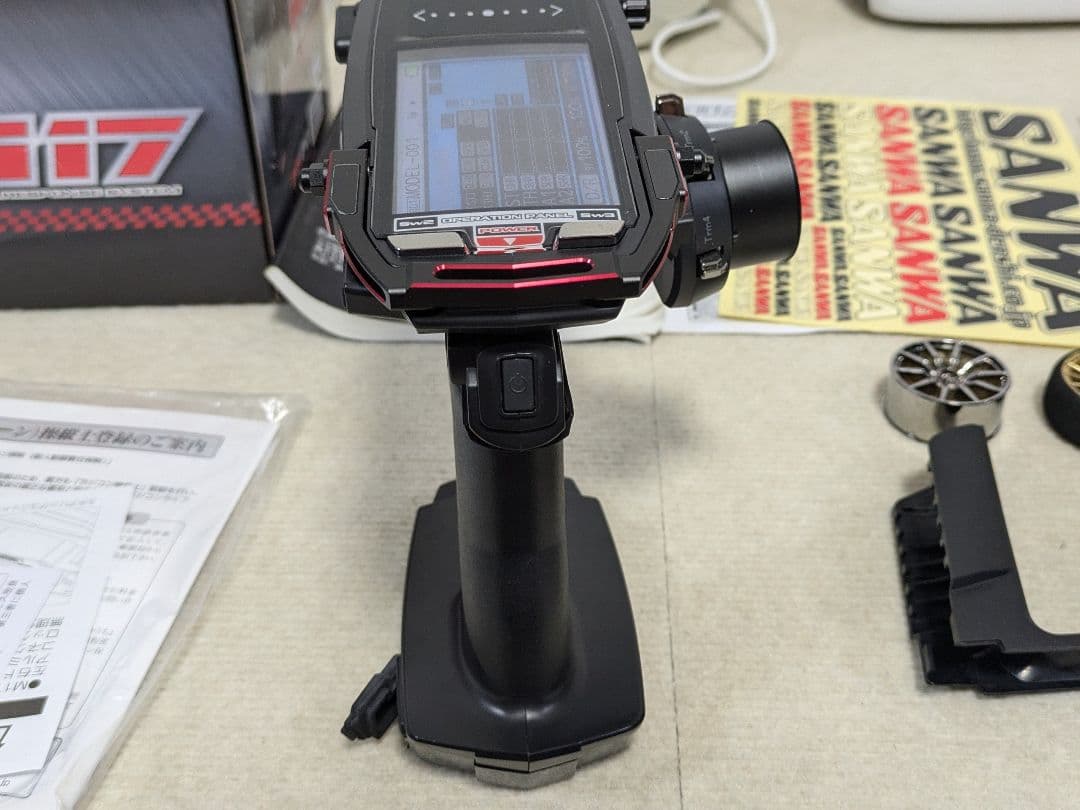 限定 受信機なし サンワ プロポ M17 リミテッドエディション レッド