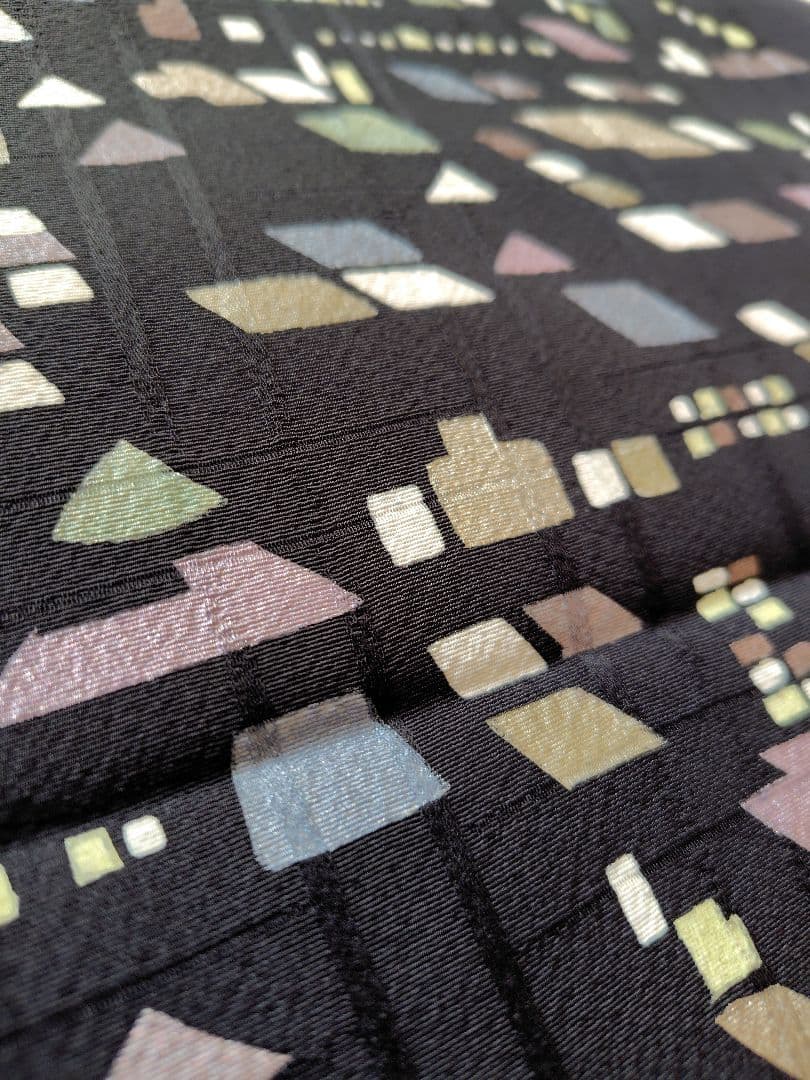 蓄光 夜景柄袋帯 暗闇で光る