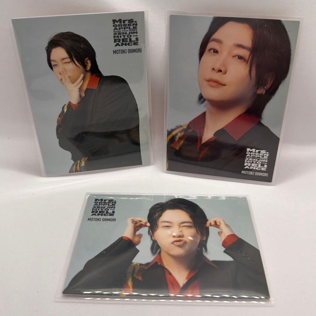 Mrs. GREEN APPLE 大森元貴 フォトカード ゼンジンリライアンス - メルカリ