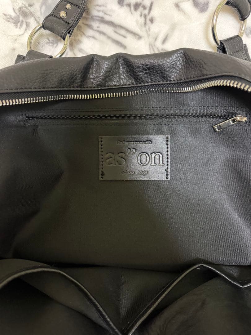 バッグ ason BONITA BIG BAG / BLACK