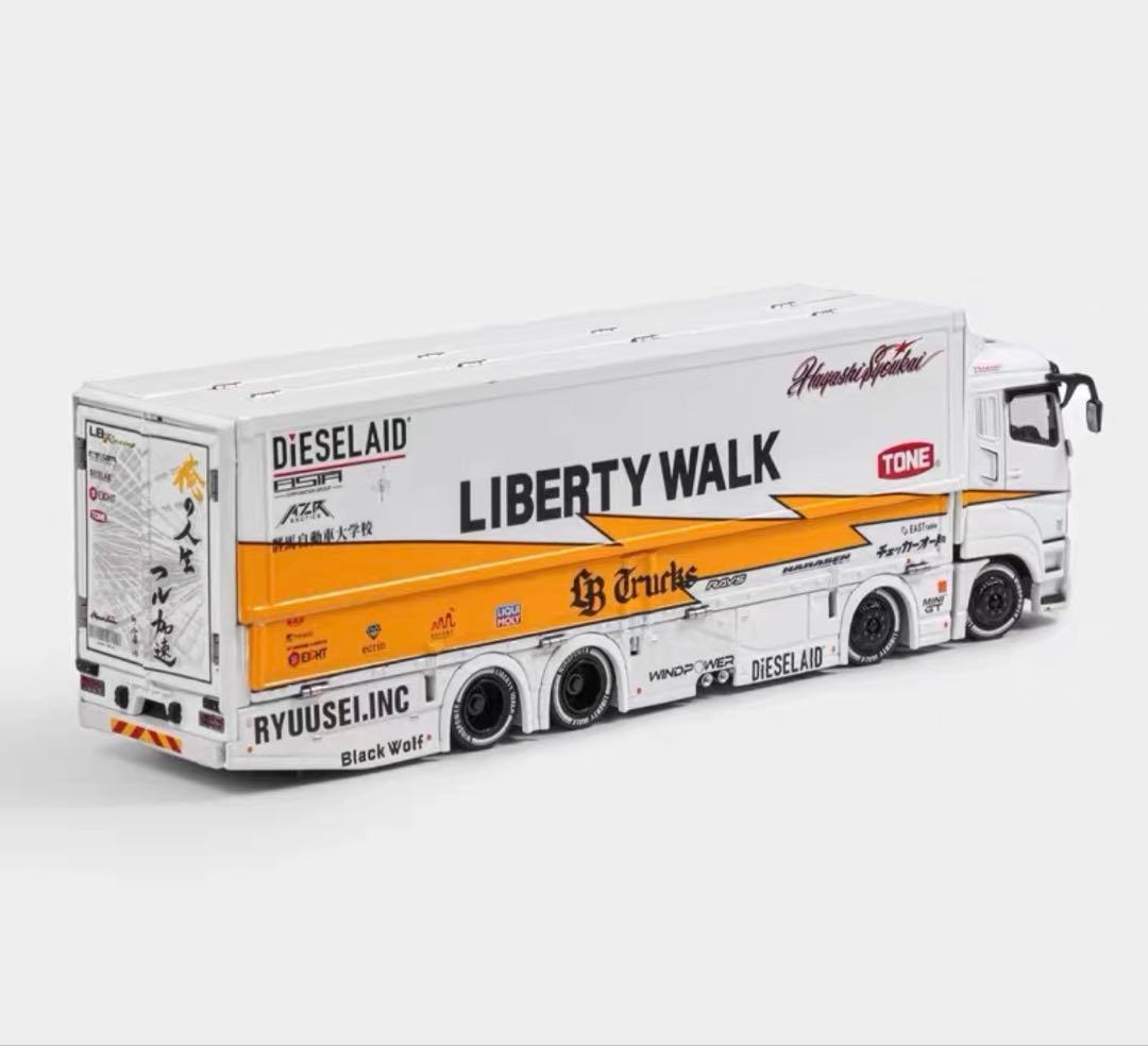 限定 GCD 1/64 三菱 ふそう LB-TRUCKS リバティウォーク - メルカリ