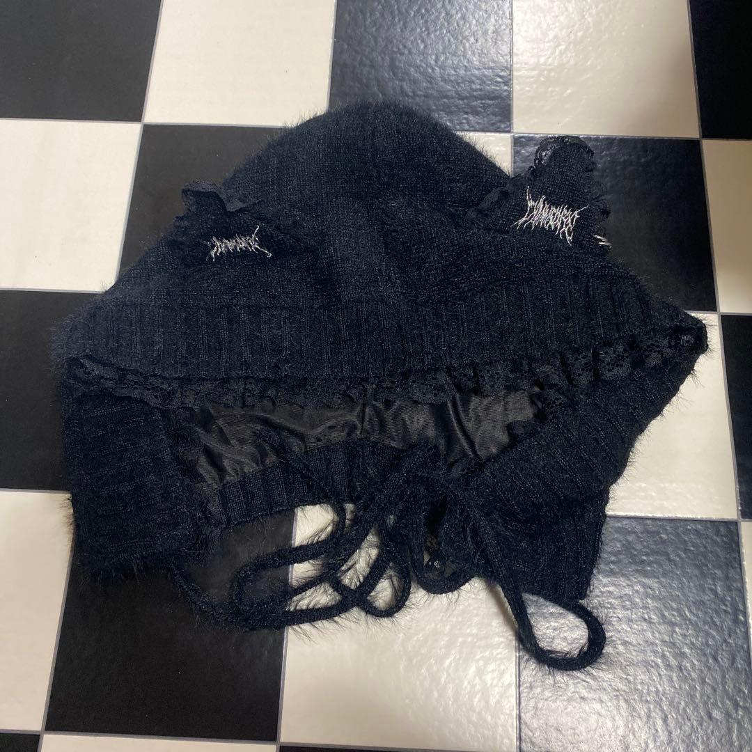 DimMoire ディムモアール Evil Catフード 猫耳 ブラック DimMoire