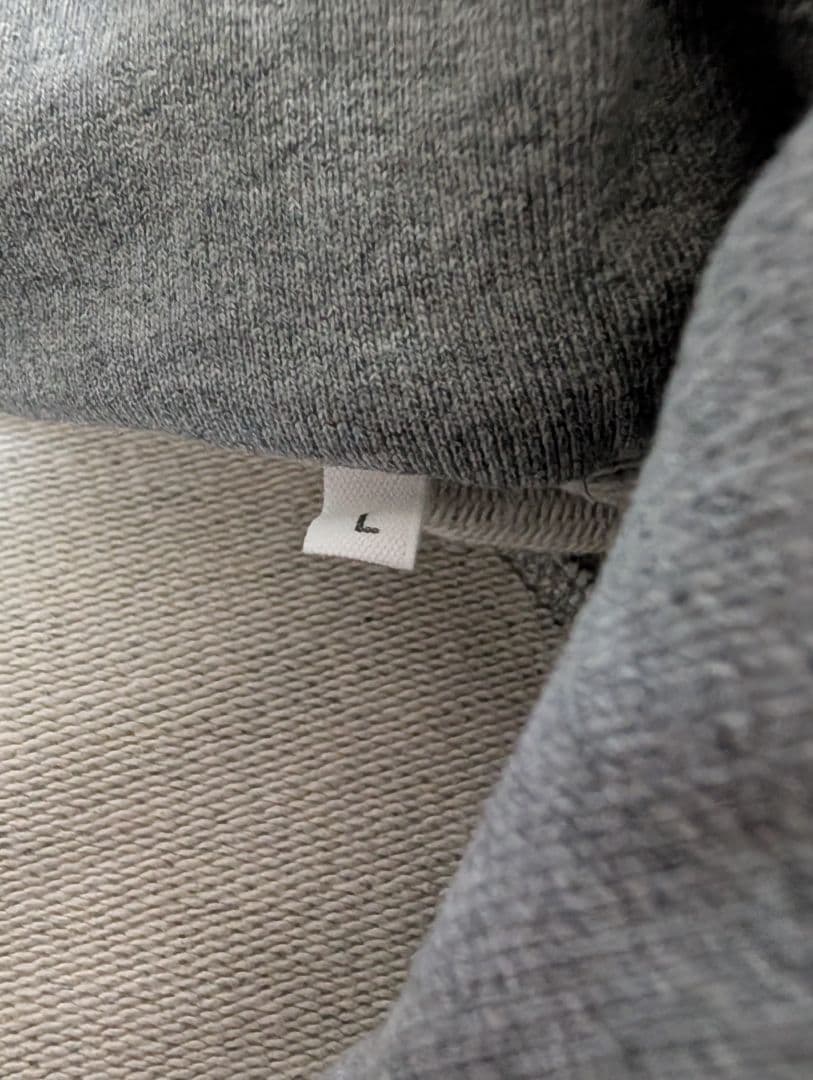 nachan アミパリス ハーフジップパーカー Lサイズ