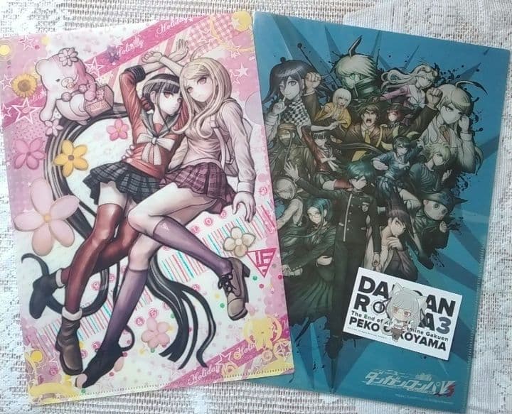 ニューダンガンロンパV3 入間美兎 A4クリアファイル 2種セット