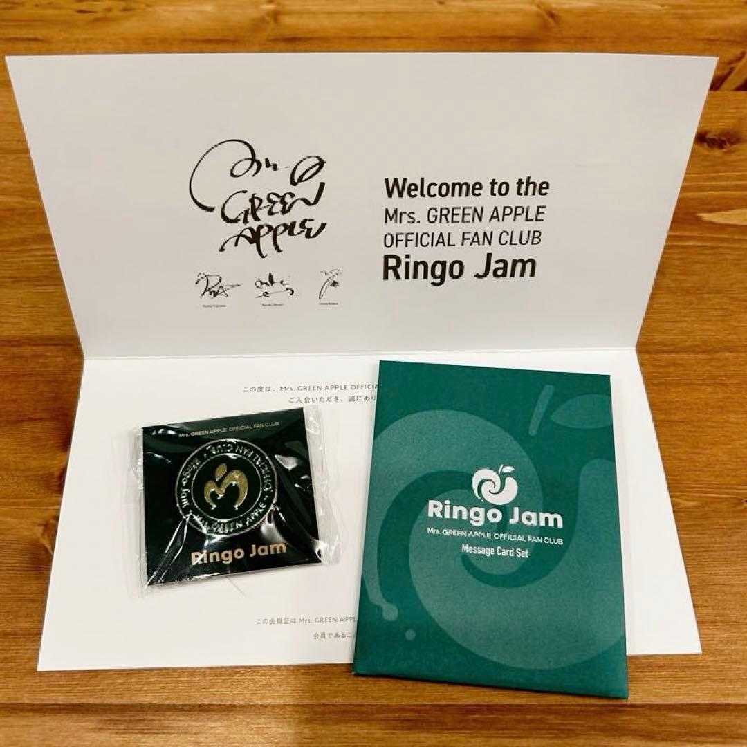 Mrs. GREEN APPLE 【FC限定】 フォトカ&ピンバッチ - メルカリ