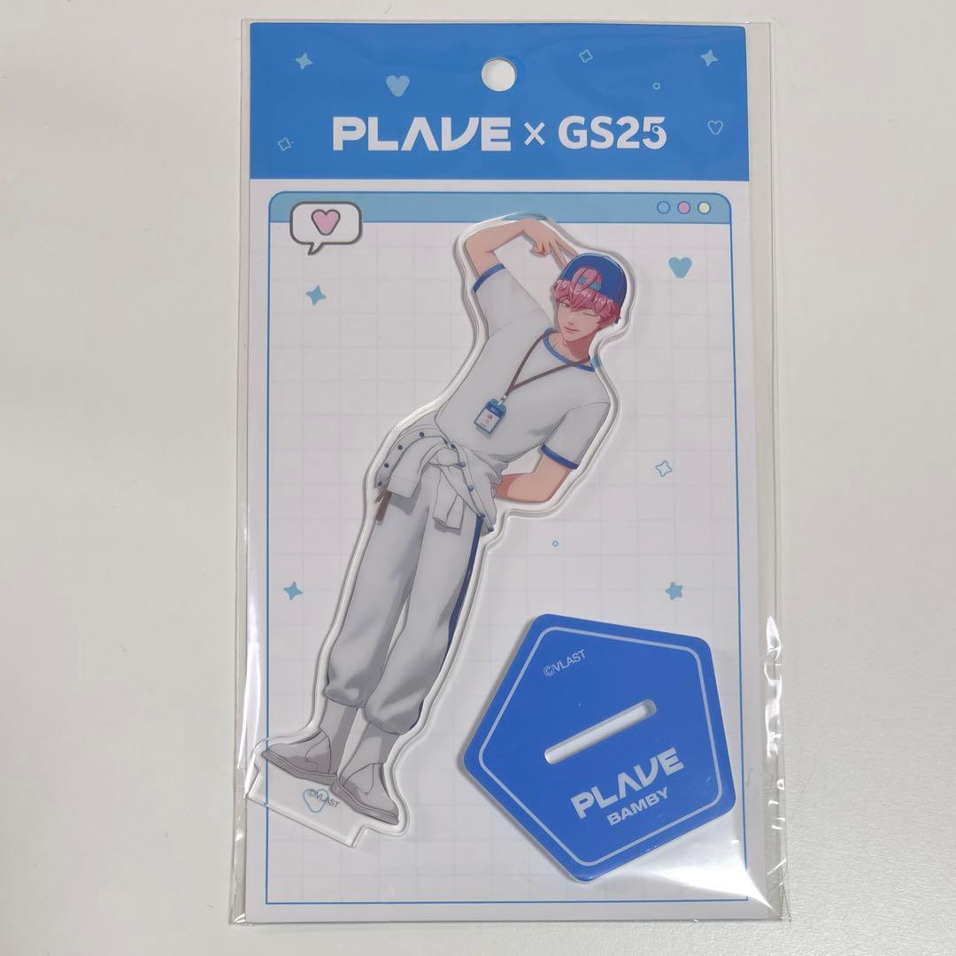 PLAVE 韓国 公式品 GS25 コラボ バンビ アクリルスタンド - メルカリ