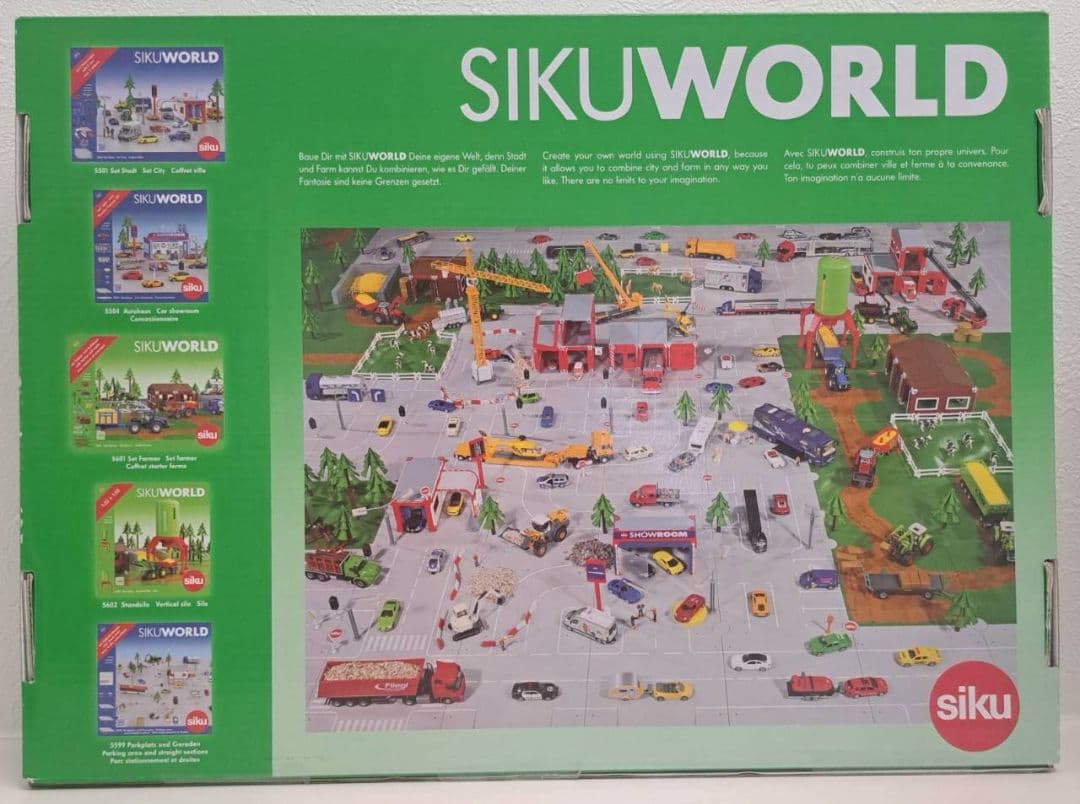 SIKU WORLD ジクワールド 5603 農場 ボーネルンド ミニカー 動物