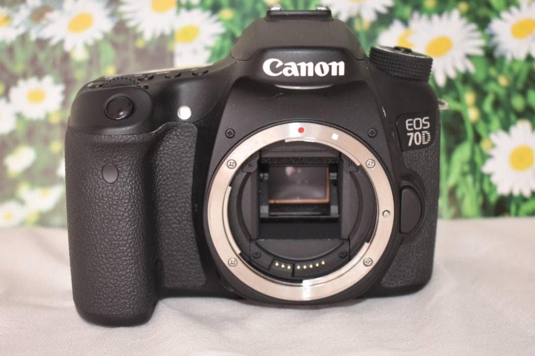 ❤Canon EOS 70D トリプル❤爆速連写一眼レフ WiFi搭載！❤ L108911486