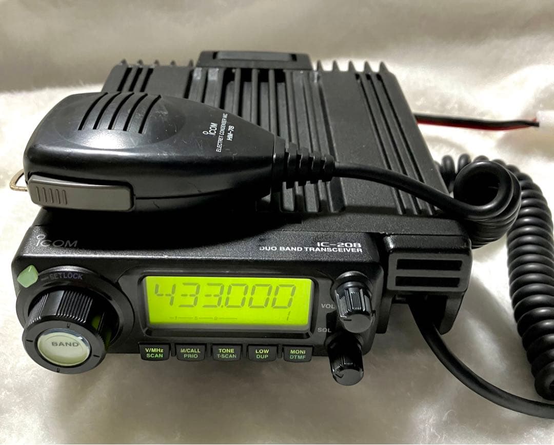 ICOM IC-208D ハイパワー50w アマチュア無線機 モービル機 無線機