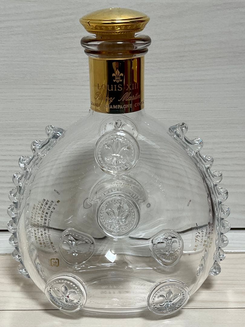 ◇訳あり◇ 希少 レミーマルタン ルイ13世 空瓶 バカラ 観音開き