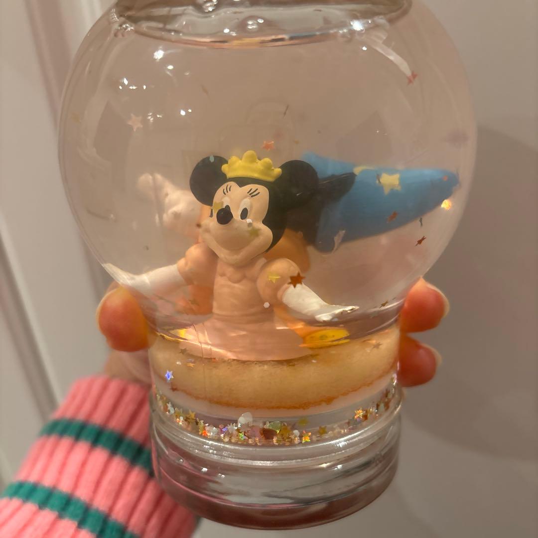 クリスマス ミッキーマウス ミニーマウス スノードーム 手作り