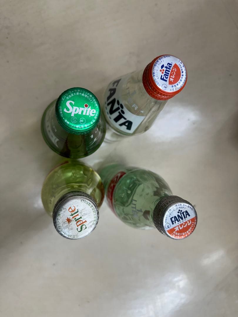 ザ、昭和 ガラス瓶セット コカ・コーラ スプライト ファンタ - メルカリ