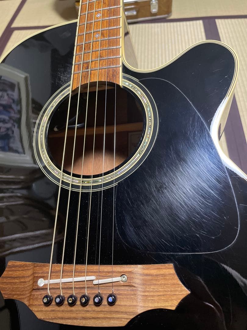 チンピラ1号 長渕剛】Takamine TDP512-BL エレアコ ハードケ