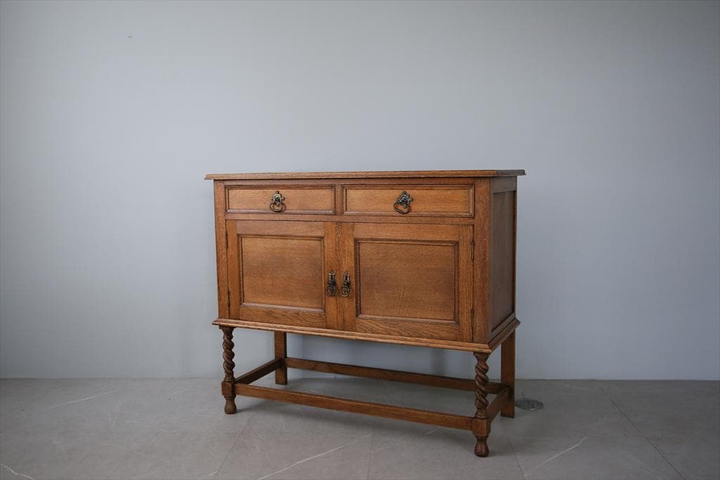 英国アンティーク木製サイドボード/キャビネット/チェスト/テーブル91-22-1 英国アンティーク木製サイドボード/キャビネット/チェスト/テーブル91