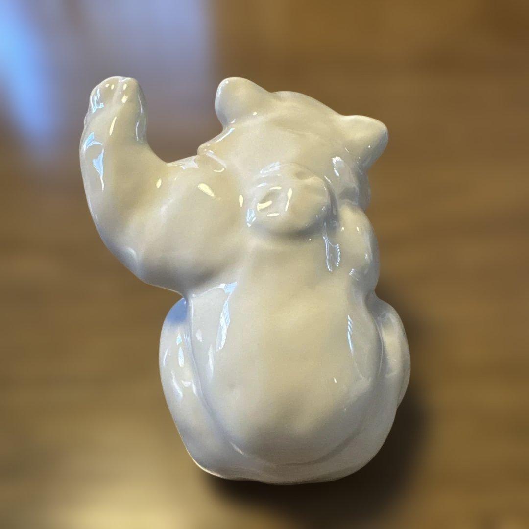 ロイヤルコペンハーゲン 置物 バイキング&白熊 - メルカリ