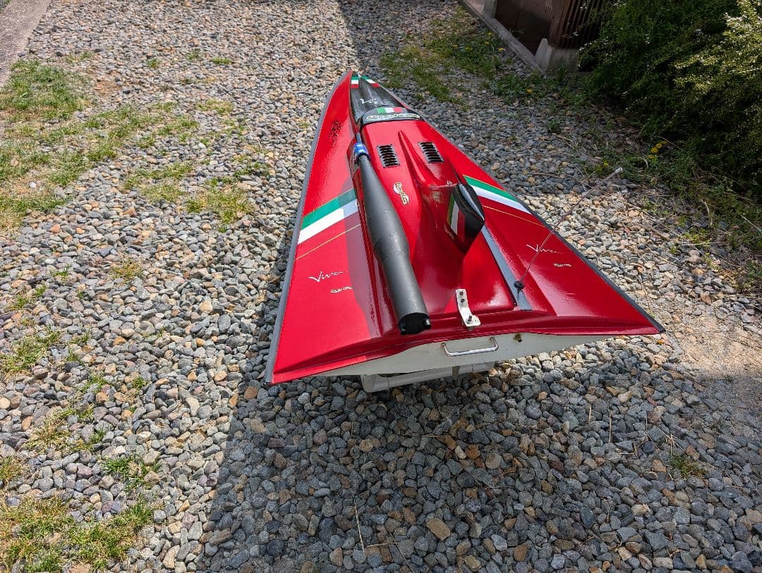 大型ラジコンボートデルタエース手渡し - メルカリ