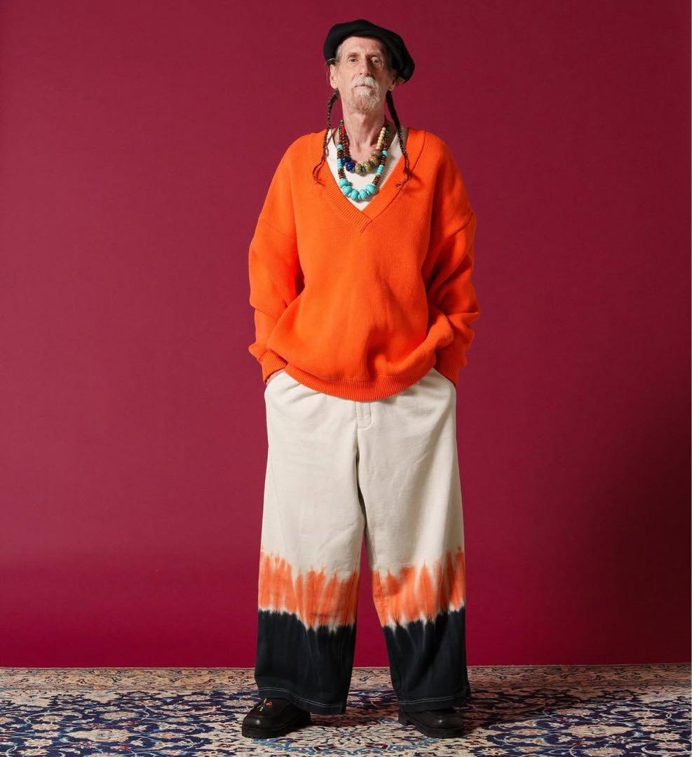 AMBERGLEAM アンバーグリーム タイダイチノパン