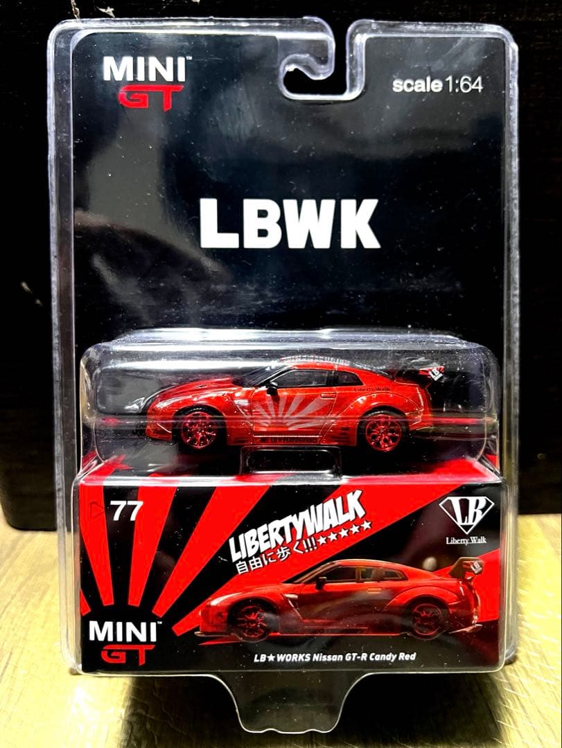 MINIGT LB☆WORKS NISSAN GT-R Candy Red
