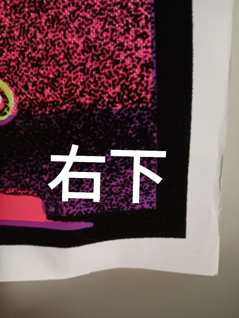 希少美品90sビンテージ ベルベットポスター『天国への階段』レッド・ツェッペリン