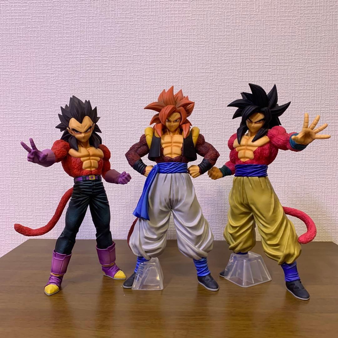THE GREATEST SAIYANドラゴンボールGTフィギュア 3体