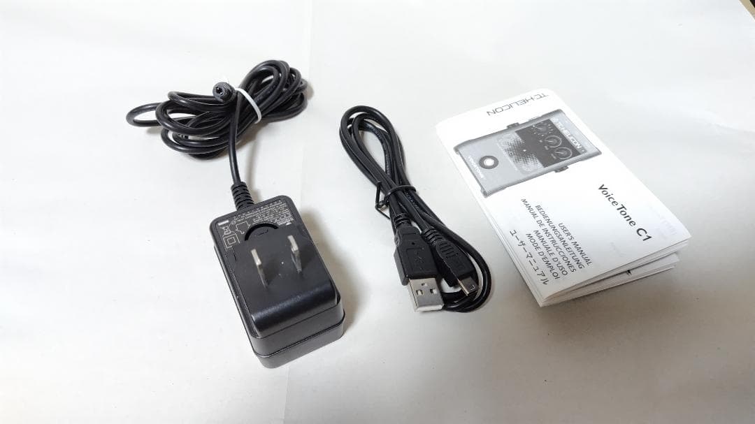 【美品】TC-Helicon Voicetone C1【定価購入でおまけ】