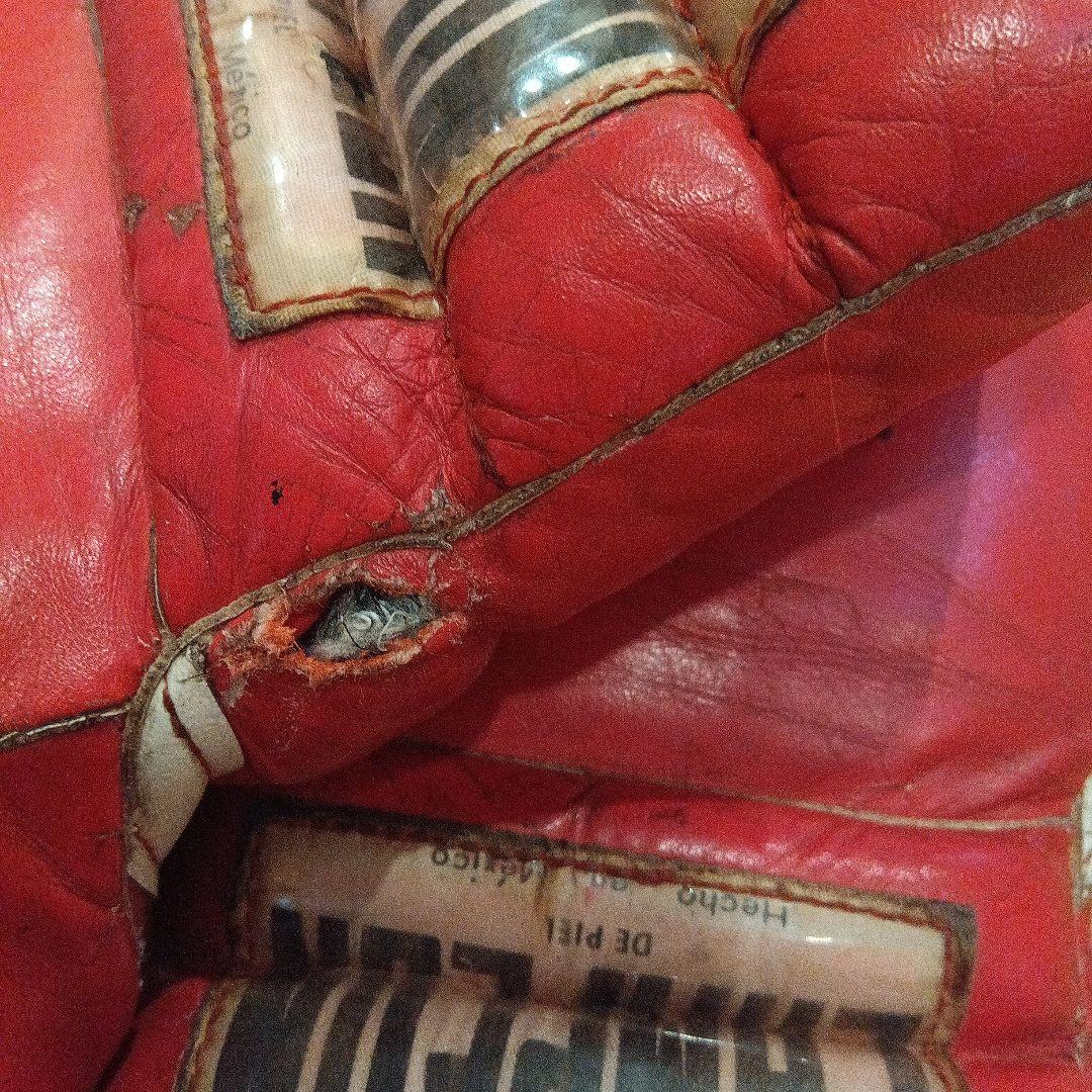 カンペオン ボクシンググローブ18オンス 赤