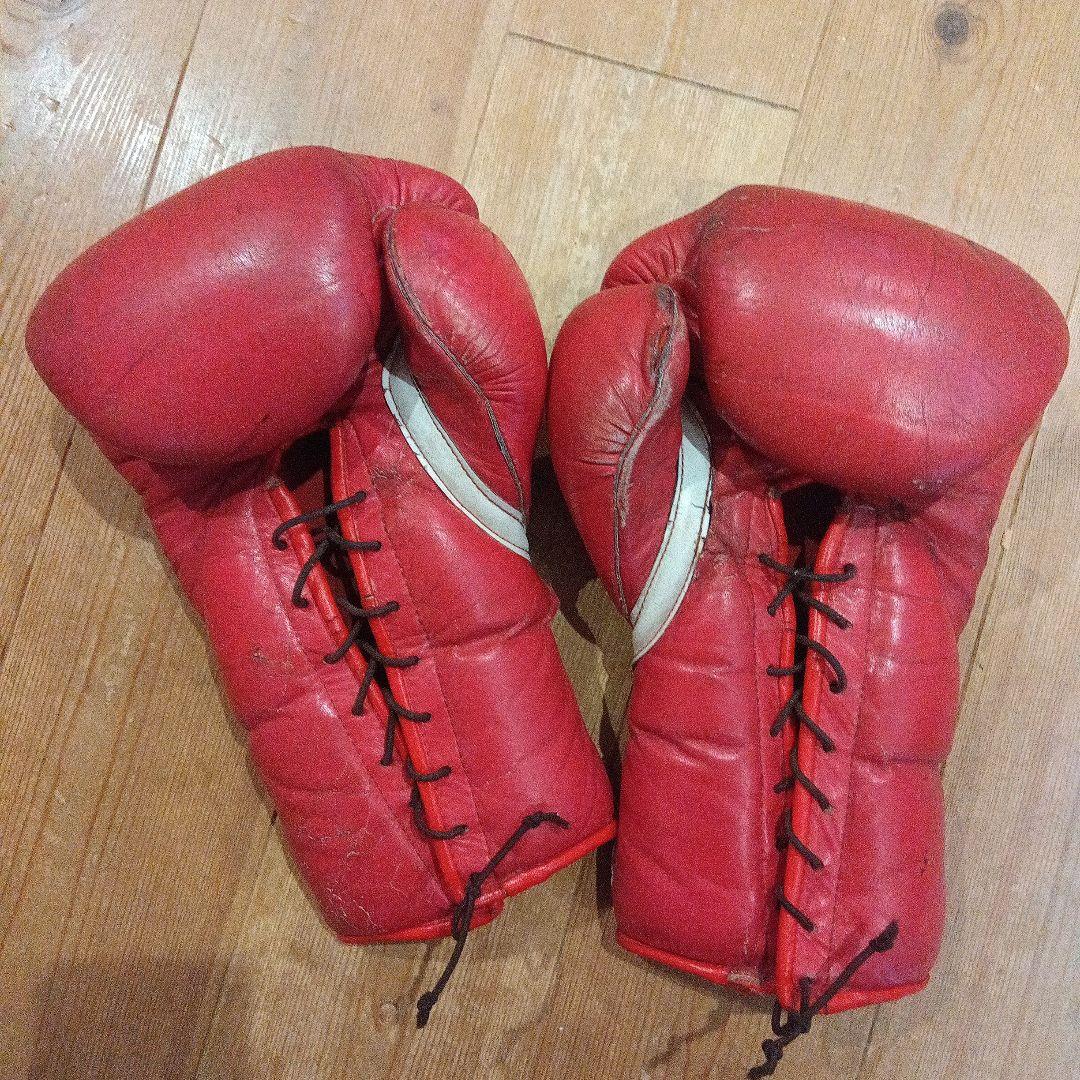 カンペオン ボクシンググローブ18オンス 赤