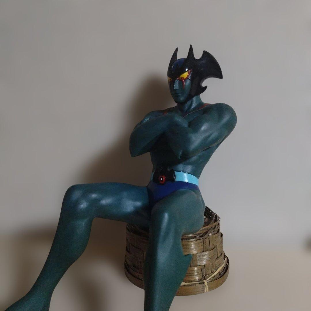 デビルマン ビックフィギュア TV エンディング 昭和レトロ希少価値商品。