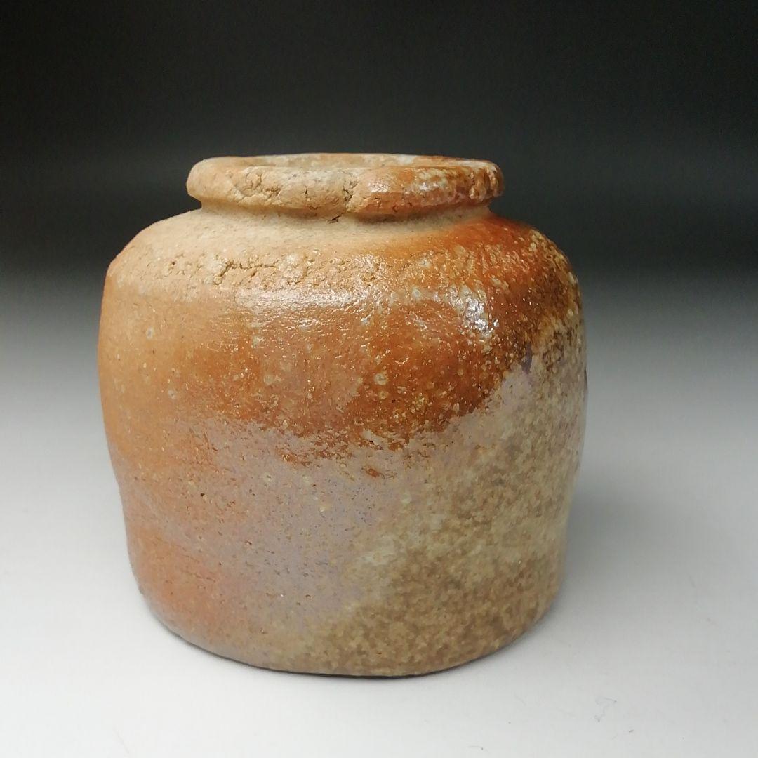 T158 茶碗 『信楽焼』『筒茶碗』『谷清右ェ門造』 共箱 抹茶碗 茶道具