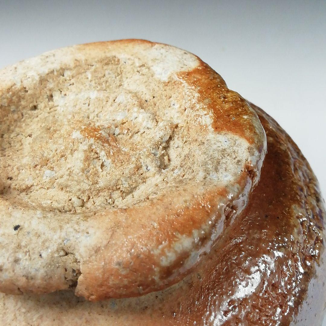 T158 茶碗 『信楽焼』『筒茶碗』『谷清右ェ門造』 共箱 抹茶碗 茶道具