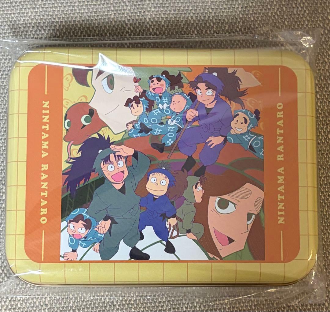 イオン限定 忍たま乱太郎 クッキー缶 体育委員会 & 生物委員会