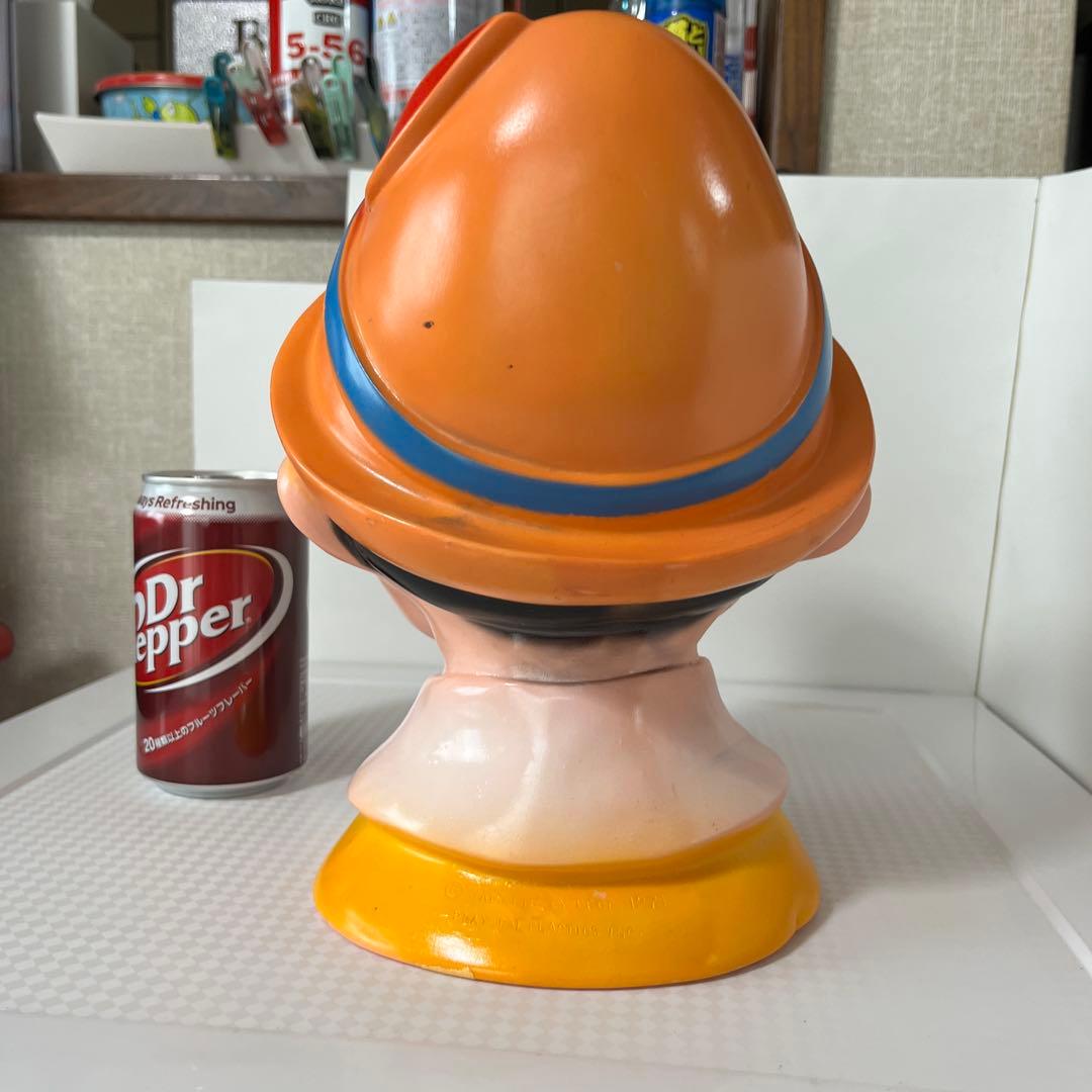 ディズニー　ピノキオヘッドバンク 1971年 ディズニープロダクション