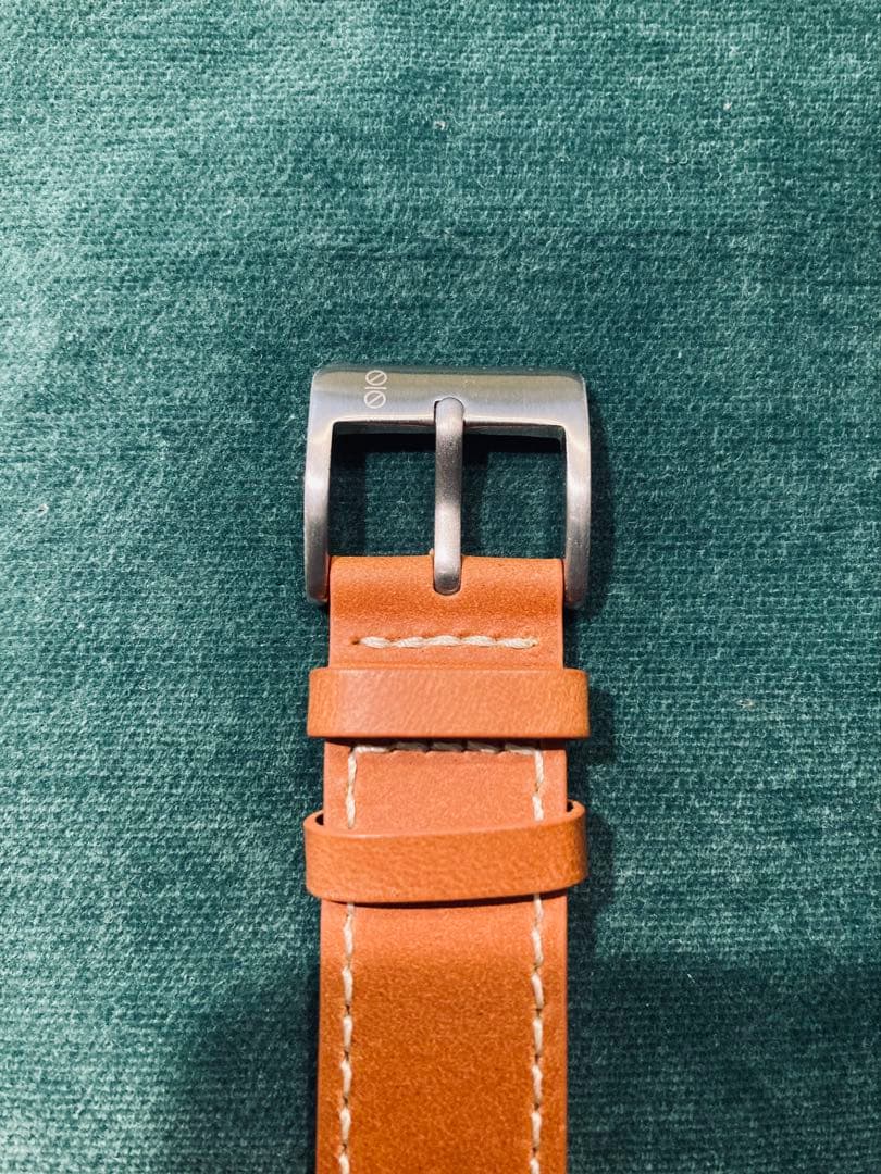 【美品】sis-001 クォーツ 機械式のような1/4運針