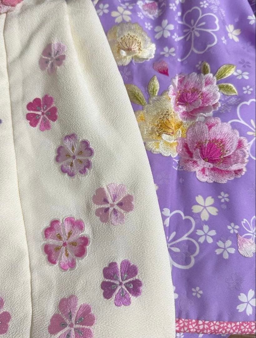 乙葉 七五三 3歳 着物 被布 刺繍 金糸