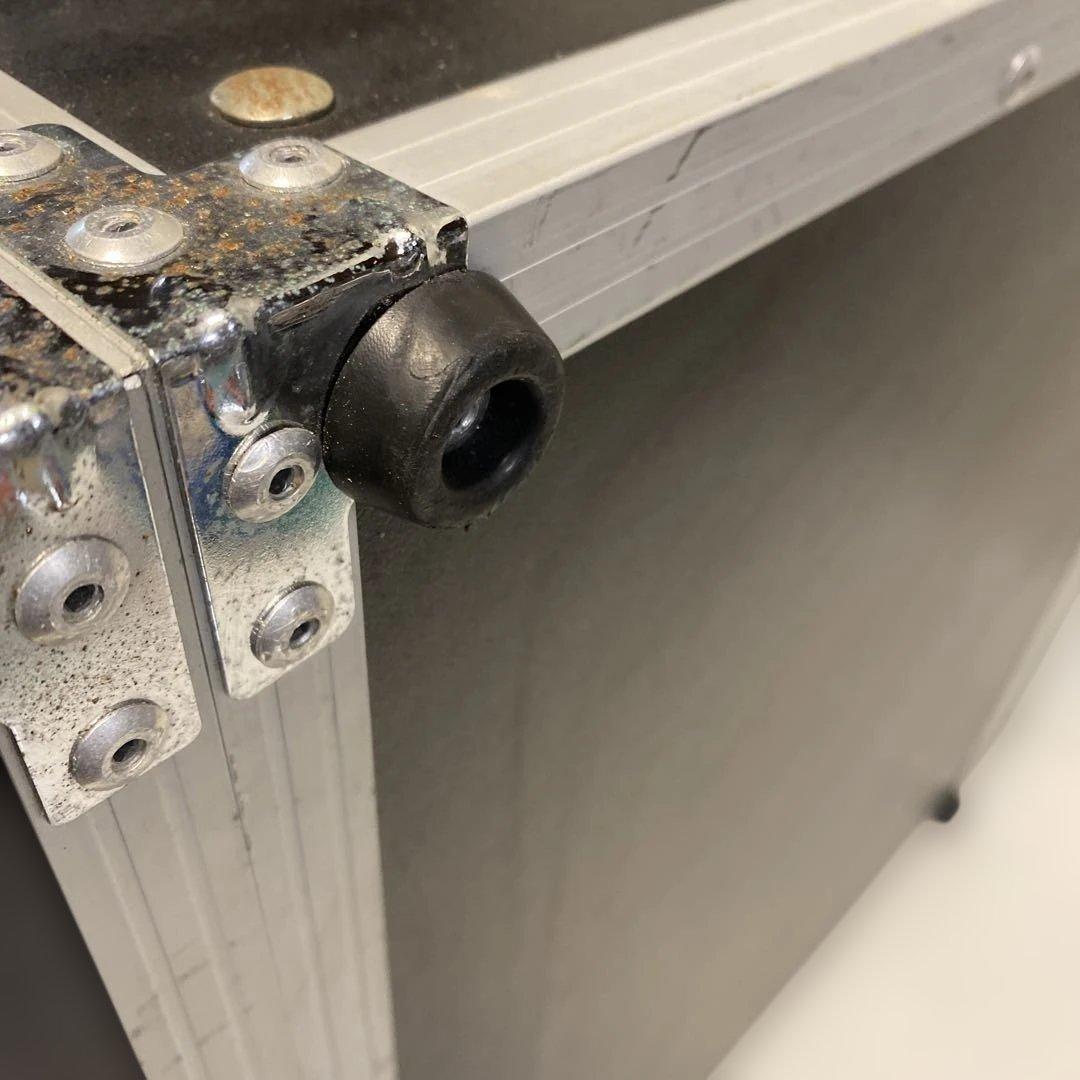 6U ラックケース ロング 奥行45cm 両側レール