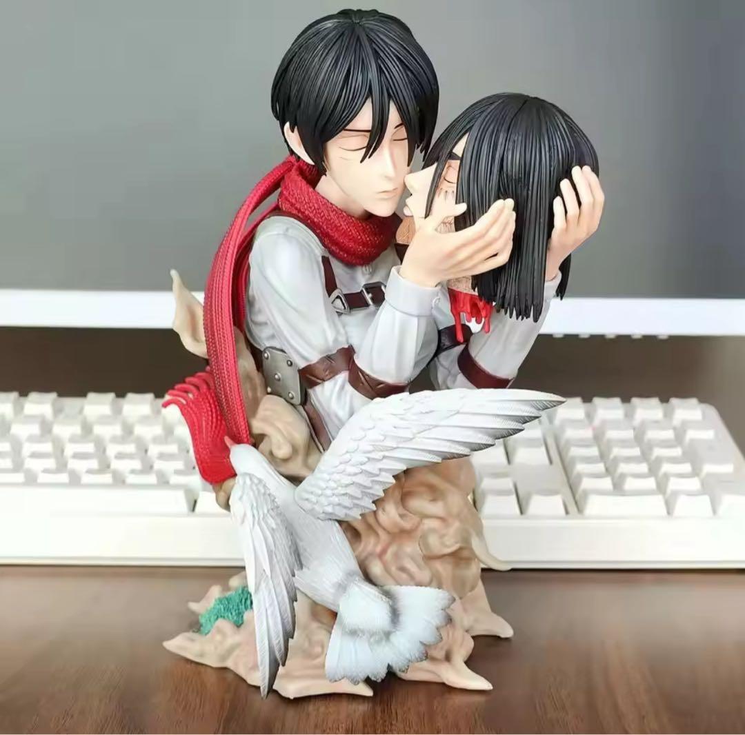 進撃の巨人 エレン リヴァイ ミカサ フィギュア Amazon.co.jp: 進撃の