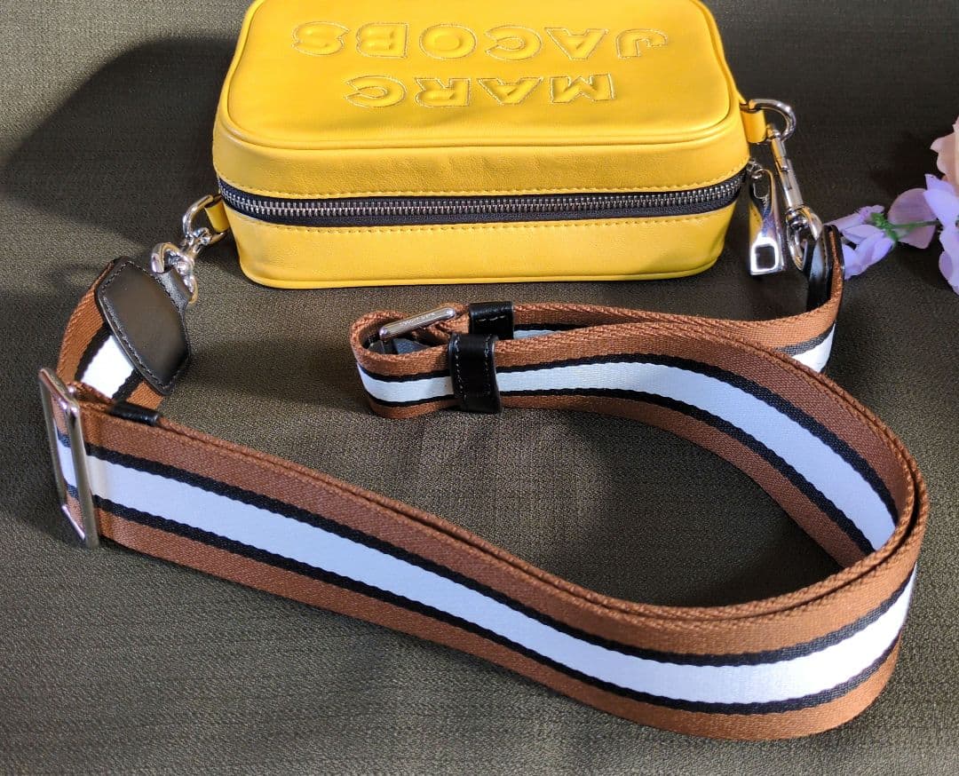 Marc Jacobs フラッシュレザー Crossbody ショルダーバッグ