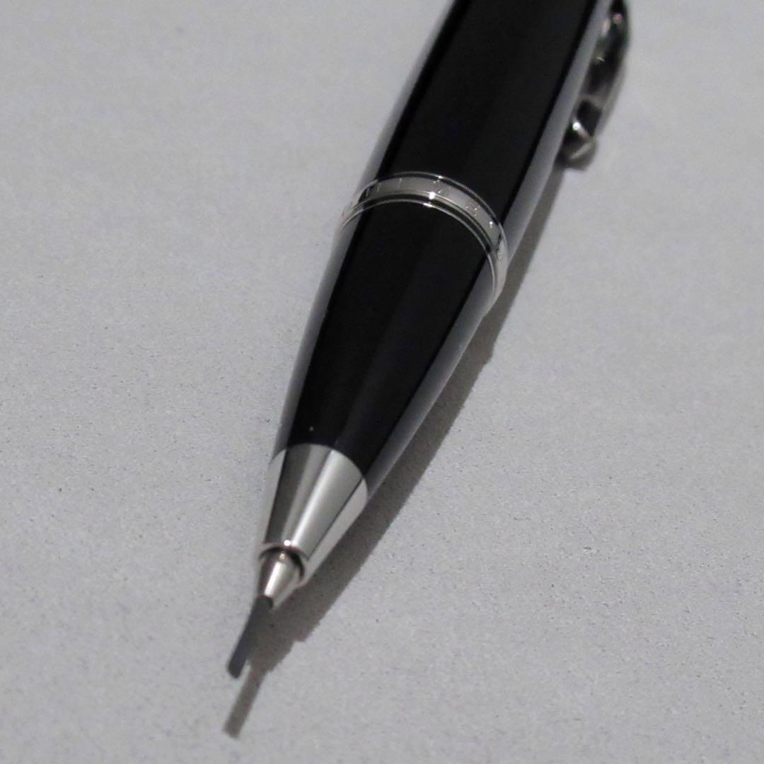 モンブラン シャープペンシル ボエム プラチナ色 ノワール 0.9mm
