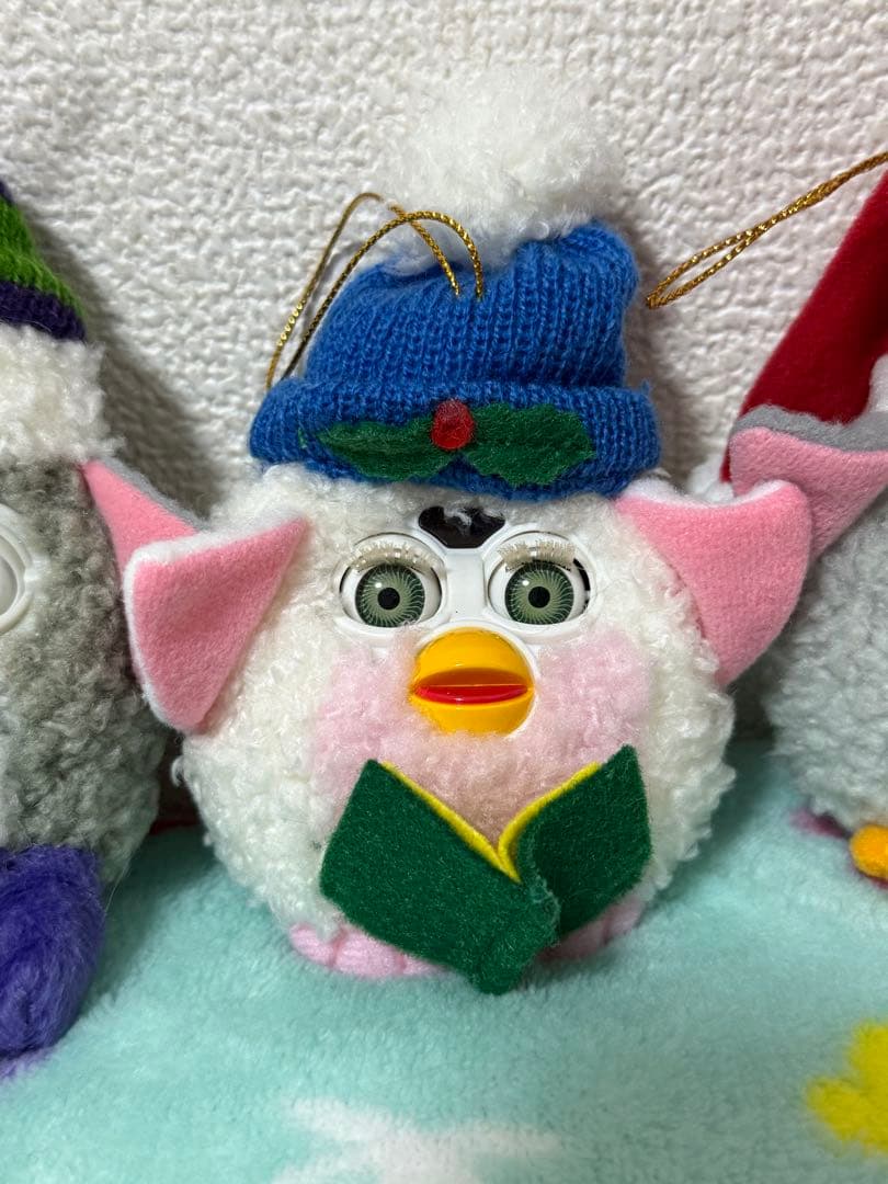 ファービー オーナメント クリスマス ヴィンテージ ぬいぐるみ ガーフィールド