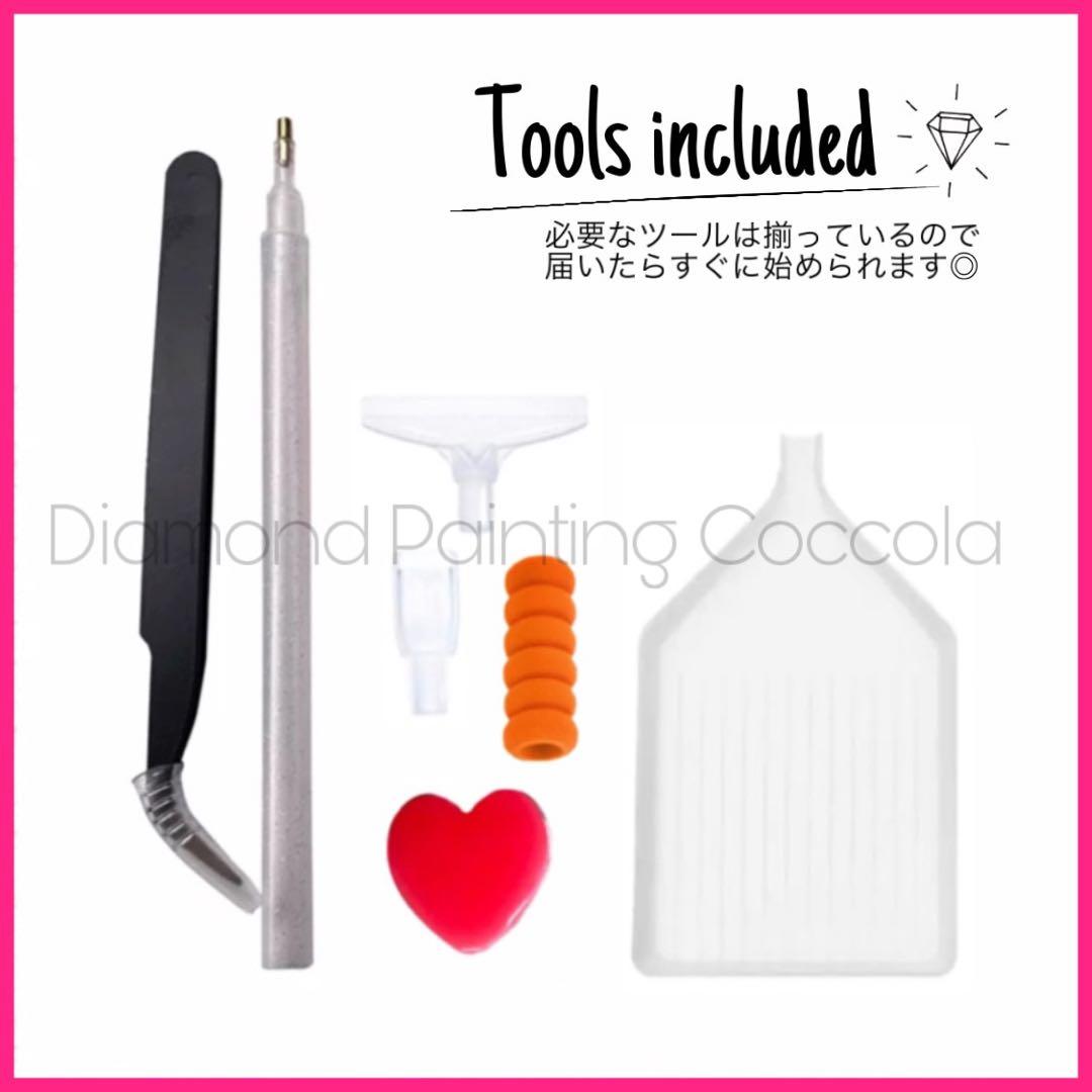 Happy Paint ダイヤモンドアート A3 ビーチ お洒落／640