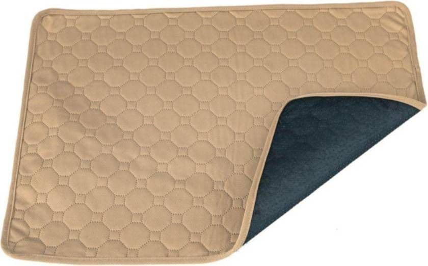 Lベージュ シート トイレ 洗える ペット 犬 猫 吸水 マット 2枚