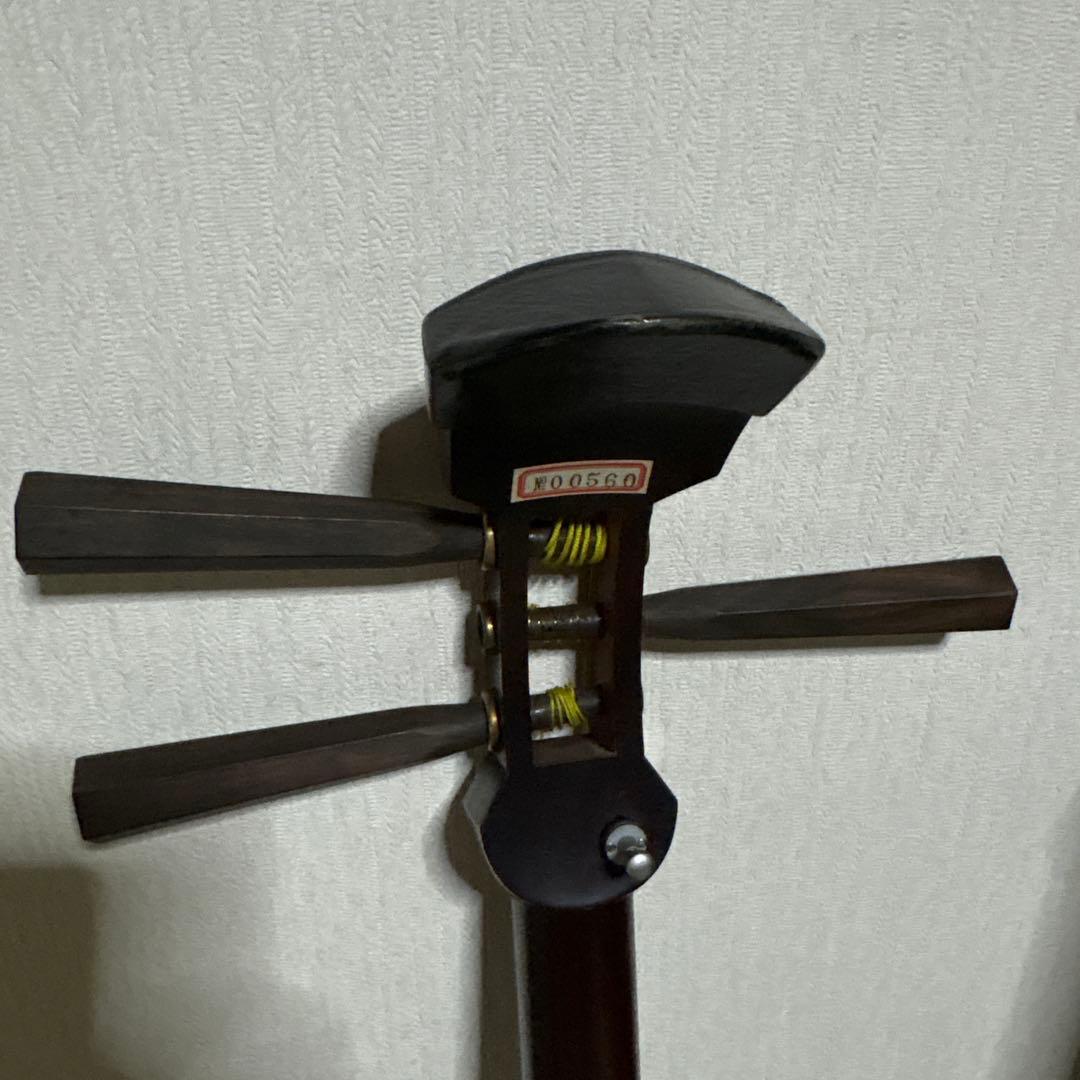 三味線 東さわり 和楽器 バチ 撥 弦 駒 ハードケース 民謡 べっこう風