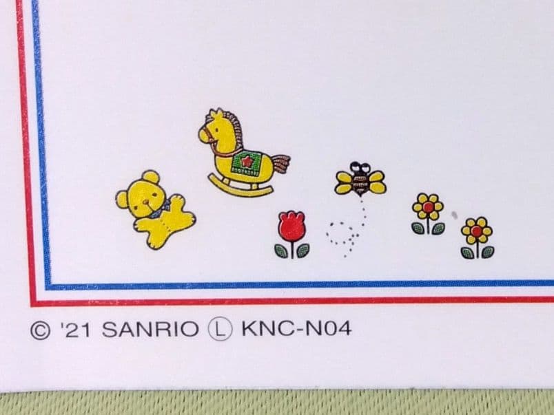 ハローキティ メッセージカード 1977年(復刻版) '21 SANRIO レア