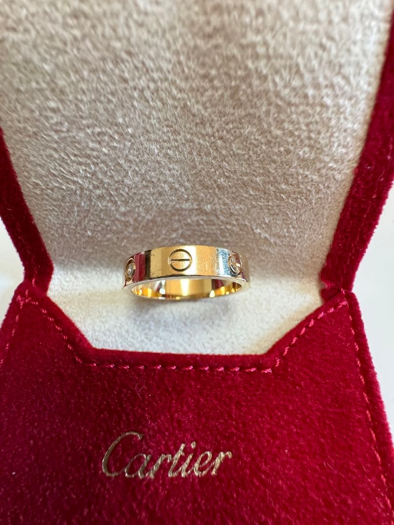 Cartier ミニLOVE 1Pダイヤモンド（国内ブティック正規物）YG