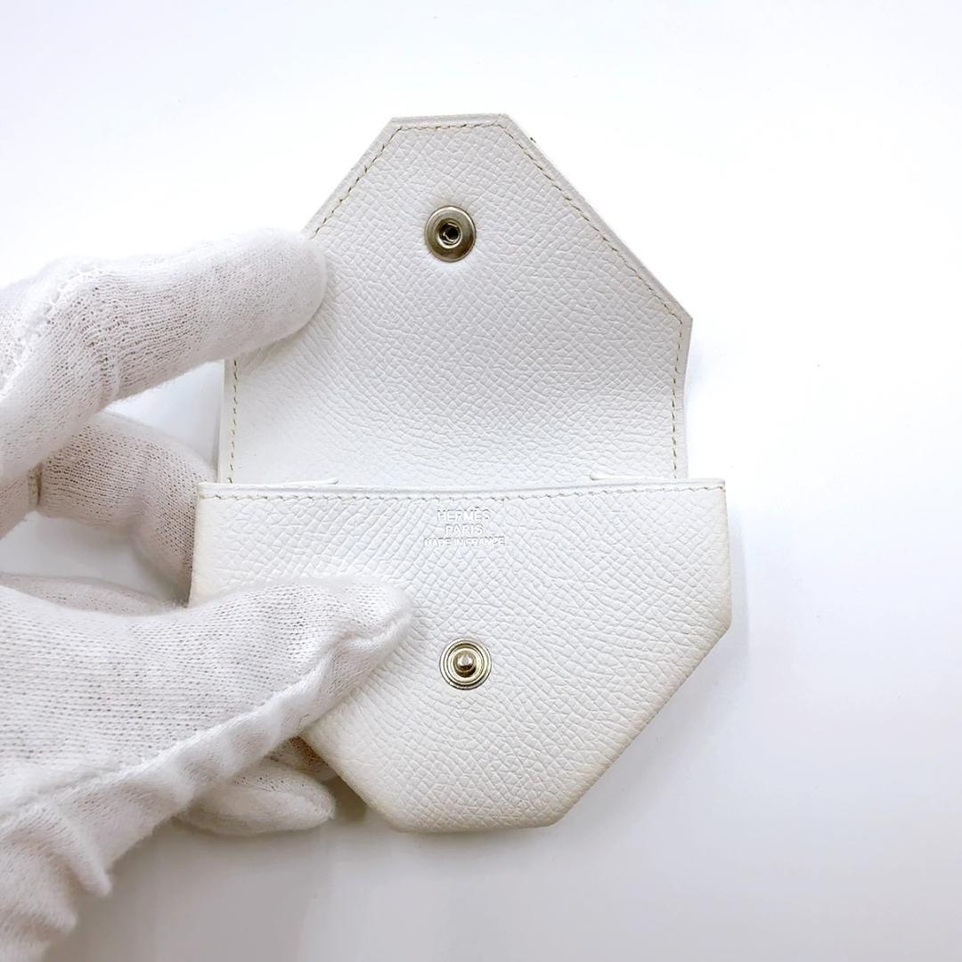 ◇エルメス◇ヴォーエプソン/ルヴァンキャトル/24/ケース/□K/小銭入れ